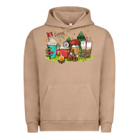 Pigment Burro camp coffee drink Urban Hoodie - MaliasSmallBusiness