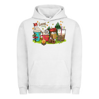 Pigment Lunar Rock camp coffee drink Urban Hoodie - MaliasSmallBusiness