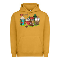 Pigment Peanut Butter camp coffee drink Urban Hoodie - MaliasSmallBusiness