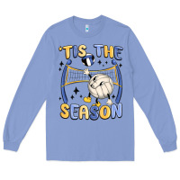 Colony Blue tis the season volleyball Long Sleeve Tee - MaliasSmallBusiness