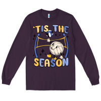 Plum tis the season volleyball Long Sleeve Tee - MaliasSmallBusiness