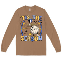Toasted Coconut tis the season volleyball Long Sleeve Tee - MaliasSmallBusiness