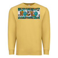 Antique Gold rodeo license plate Premium Sweatshirt - HRA Design Shop