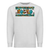 Dove Grey rodeo license plate Premium Sweatshirt - HRA Design Shop