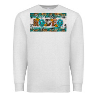 Oatmeal Heather rodeo license plate Premium Sweatshirt - HRA Design Shop