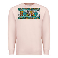 Pale Pink rodeo license plate Premium Sweatshirt - HRA Design Shop