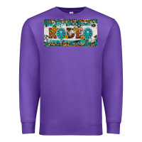 Purple rodeo license plate Premium Sweatshirt - HRA Design Shop