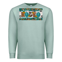 Seafoam rodeo license plate Premium Sweatshirt - HRA Design Shop