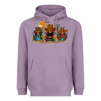 Lavender western gnomies Heavyweight Hoodie - FaDigitalArtStudio