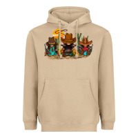 Mushroom western gnomies Heavyweight Hoodie - FaDigitalArtStudio