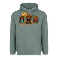 Sage western gnomies Heavyweight Hoodie - FaDigitalArtStudio