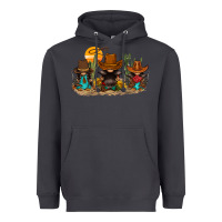 Smoke western gnomies Heavyweight Hoodie - FaDigitalArtStudio