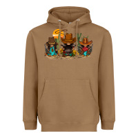 Toasted Coconut western gnomies Heavyweight Hoodie - FaDigitalArtStudio