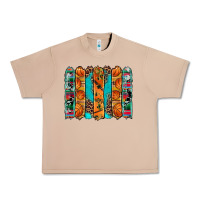 Burro basketball serape cowhide turquoise leopard glitter  brushstrokes Urban Heavy Tee - Artiststas
