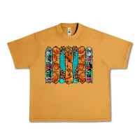 Peanut Butter basketball serape cowhide turquoise leopard glitter  brushstrokes Urban Heavy Tee - Artiststas