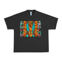 Pigment Black basketball serape cowhide turquoise leopard glitter  brushstrokes Urban Heavy Tee - Artiststas