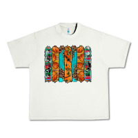 Pistachio basketball serape cowhide turquoise leopard glitter  brushstrokes Urban Heavy Tee - Artiststas