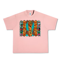 Salmon basketball serape cowhide turquoise leopard glitter  brushstrokes Urban Heavy Tee - Artiststas