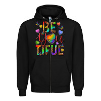 Black pride be you tiful Zipper Hoodie - texasbilliewilder
