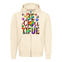 Sandshell pride be you tiful Zipper Hoodie - texasbilliewilder