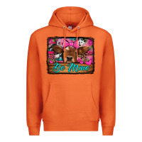 Carrot be mine valentine's day cow Premium Hoodie - Jasminsmagicworld