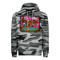 Slate Camo be mine valentine's day cow Premium Hoodie - Jasminsmagicworld