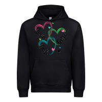 Black faith hope love Urban Hoodie - MaliasSmallBusiness