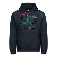 Navy faith hope love Urban Hoodie - MaliasSmallBusiness