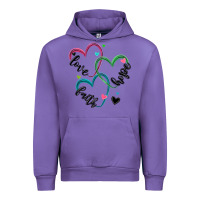 Tulip faith hope love Urban Hoodie - MaliasSmallBusiness