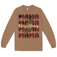 Toasted Coconut wrestling mama Long Sleeve Tee - MaliasSmallBusiness