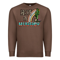 Chestnut not a hugger Premium Sweatshirt - CowhideDigitalArt