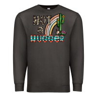 Smoke not a hugger Premium Sweatshirt - CowhideDigitalArt