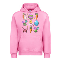 Fuchsia Pink easter elementary Urban Hoodie - MaliasSmallBusiness