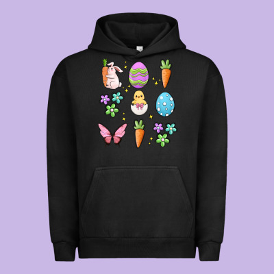 Easter Elementary Urban Hoodie Designed By Maliassmallbusiness