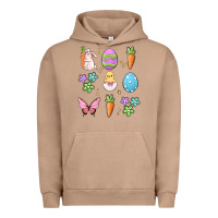 Pigment Burro easter elementary Urban Hoodie - MaliasSmallBusiness