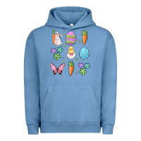 Pigment Pebble Blue easter elementary Urban Hoodie - MaliasSmallBusiness