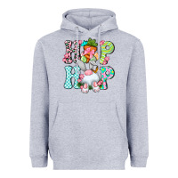 Heather Grey Hip hop Happy Easter Heavyweight Hoodie - Neo Western