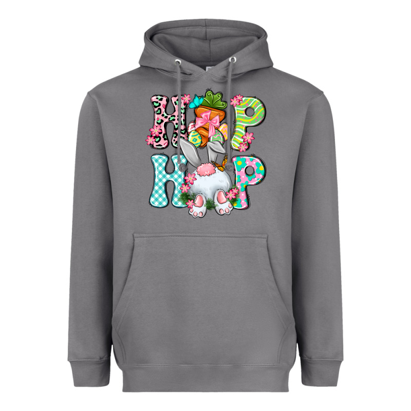 Hip Hop Happy Easter Heavyweight Hoodie by Neo Western | Teevron