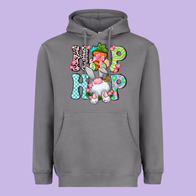 Hip Hop Happy Easter Heavyweight Hoodie Designed By Neo Western