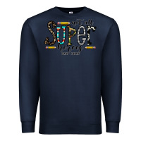 Navy not all super heroes wear capes Premium Sweatshirt - CowhideDigitalArt