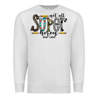 Oatmeal Heather not all super heroes wear capes Premium Sweatshirt - CowhideDigitalArt
