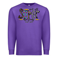 Purple not all super heroes wear capes Premium Sweatshirt - CowhideDigitalArt