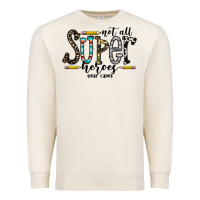 Sandshell not all super heroes wear capes Premium Sweatshirt - CowhideDigitalArt