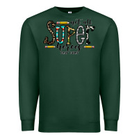 Sports Green not all super heroes wear capes Premium Sweatshirt - CowhideDigitalArt
