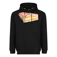 Black white christmas cake Heavyweight Hoodie - FaDigitalArtStudio