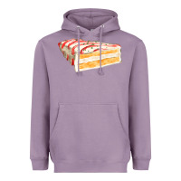 Lavender white christmas cake Heavyweight Hoodie - FaDigitalArtStudio