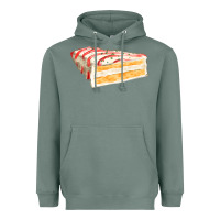 Sage white christmas cake Heavyweight Hoodie - FaDigitalArtStudio