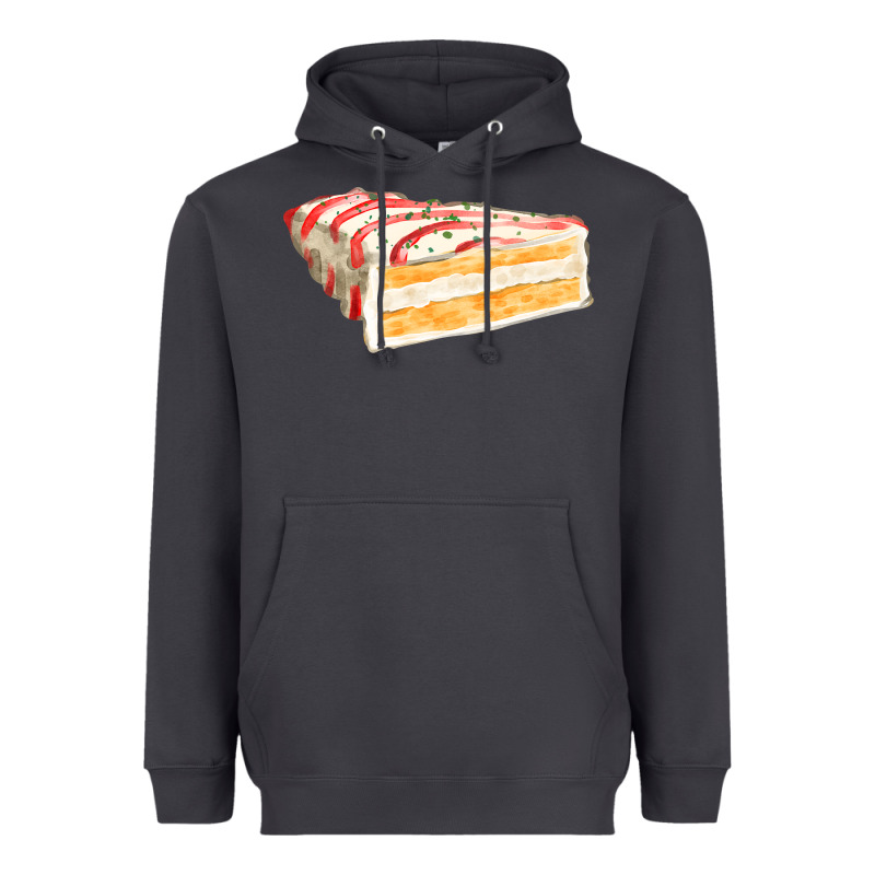 White Christmas Cake Heavyweight Hoodie by FaDigitalArtStudio | Teevron