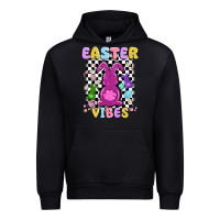 Black easter vibes peep faux sequin Urban Hoodie - MaliasSmallBusiness