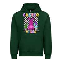 Forest Green easter vibes peep faux sequin Urban Hoodie - MaliasSmallBusiness